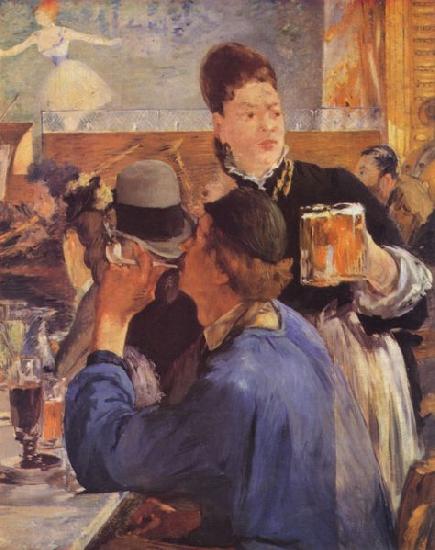 Edouard Manet Bierkellnerin